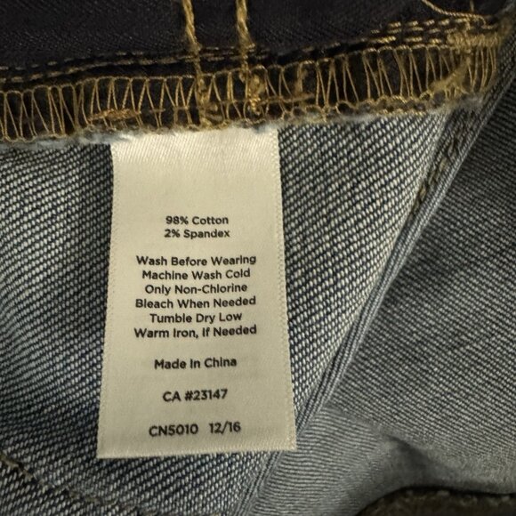 TALBOTS Flawless Five Pocket Boyfriend Jeans Women’s Size 12 High Rise New - Picture 7 of 7